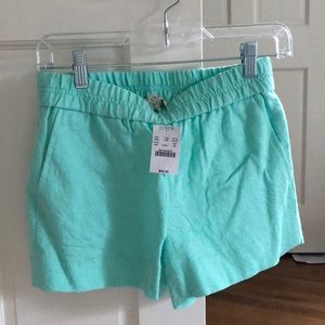 J. Crew Tiffany Blue Shorts